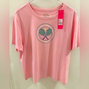 Lilly Pulitzer Peony Pink Rally Tee